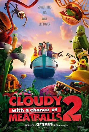 Poster phim Cơn Mưa Thịt Viên 2 (Cloudy with a Chance of Meatballs 2) - 2013