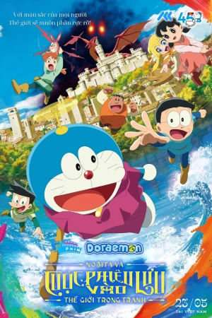 Poster phim Doraemon: Nobita Và Cuộc Phiêu Lưu Vào Thế Giới Trong Tranh (Doraemon The Movie: Nobita's Art World Tales) - 2025