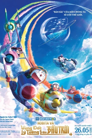 Poster phim Doraemon: Nobita và Vùng Đất Lý Tưởng Trên Bầu Trời (Doraemon: Nobita's Sky Utopia) - 2023