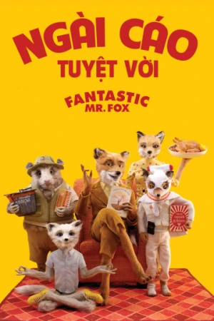 Poster phim Ngài Cáo Tuyệt Vời (Fantastic Mr. Fox) - 2009