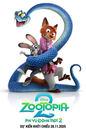 Poster phim Phi Vụ Động Trời 2 (Zootopia 2) - 2025