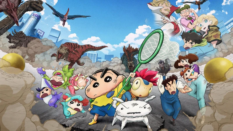 Shin - Cậu Bé Bút Chì 32: Nhật Ký Khủng Long Của Mình - Crayon Shin-chan: Our Dinosaur Diary