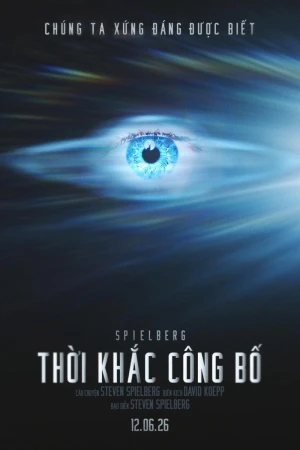 Poster phim Thời Khắc Công Bố (Disclosure Day) - 2026