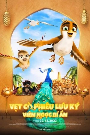Vẹt Cò Phiêu Lưu Kỳ: Viên Ngọc Bí Ẩn - Richard the Stork and the Mystery of the Great Jewel/A Stork's Journey 2 (2023)