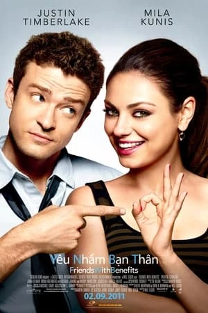 Poster phim Yêu Lầm Bạn Thân (Friends with Benefits) - 2011